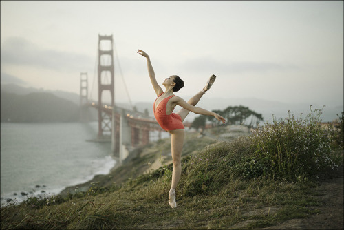 ballerinaproject: Miko - Golden Gate Bridge, San FranciscoFollow the Ballerina Project on Facebook, 