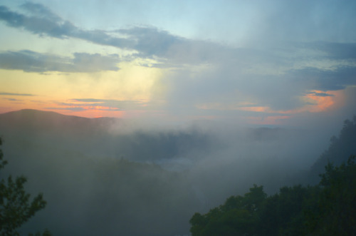 Last light, Appalachian Gap, Camel’s Hump State Park, Vermont.