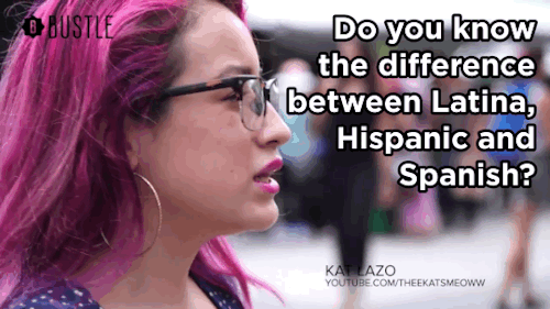 huffingtonpost: WATCH: A Quick Breakdown Of The Difference Between Hispanic, Latino And Spanish(GIF 