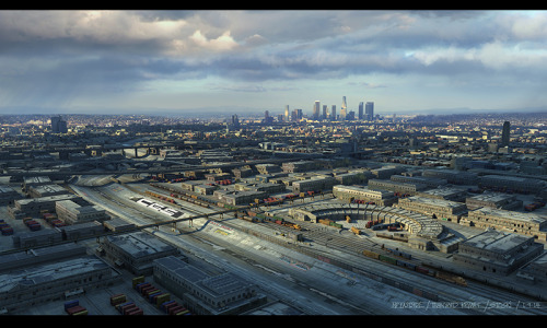 gamefreaksnz:   					Battlefield Hardline multiplayer concept art					EA has released brand new concept art for the multiplayer maps of the first person shooter, Battlefield Hardline.