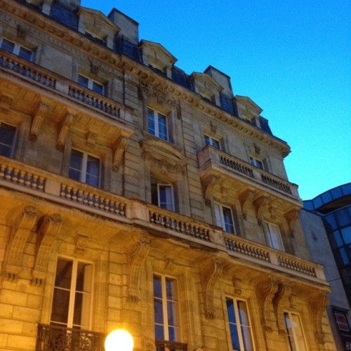 Porn photo My old apartment building in #bordeaux. #love