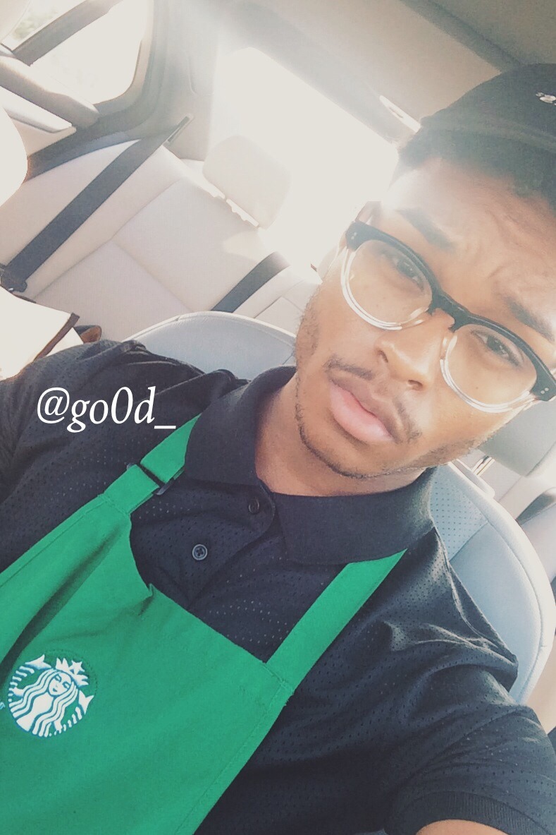 brokenlimits:  Someone called me hot at work today…. I’m officially the Hot Starbucks