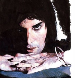 boomerstarkiller67:  Freddie Mercury by Mark Raats 