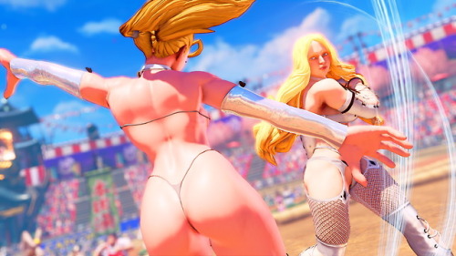 ryuhoshi1977:    Kolin vs Cammy  Mods - Kolin Dark Prison by Ecchi Gamer  Cammy Hot Maid by RuiDX  