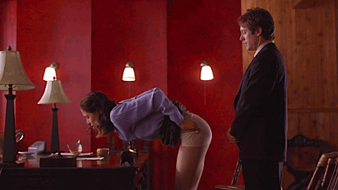 victordevilbliss:  baron-von-kelly:  secretary i love this film   Yessssss  I’ve never seen this movie but now I have to