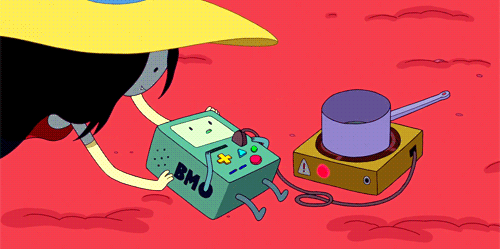 avas-poltergeist:vladmasters:where the fuck did the other prong gowho cares, Marceline calls BMO bab