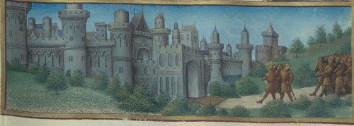 Romuleon by Robert della Porta.Traduction : Sebastien Mamerot, de Soyssons.Source : bnf.