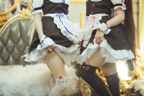 Nekopara Cosplay~Chocola cn : ReikoMiiaoVanilla cn : Sally Dorasnow ( twitter.com/iamdorasnow)for mo