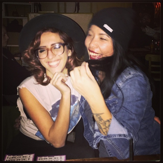 Aaaand about ten years later&hellip; #highschoolreunion #highschoolbffs #shesmellsthesame