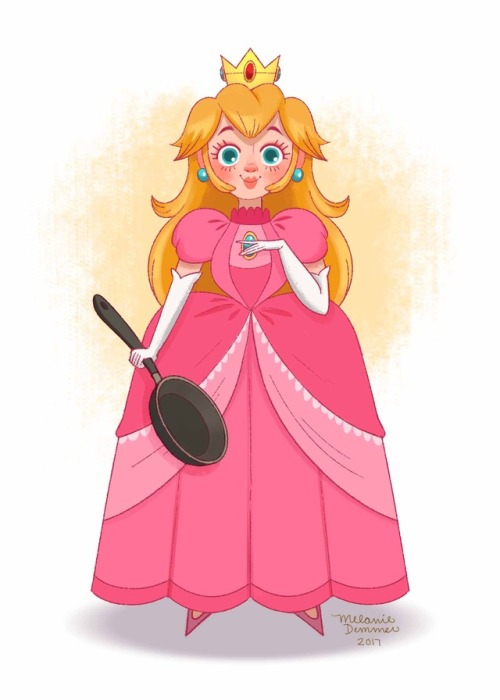 Princess Peach for Fan Art Friday! :)