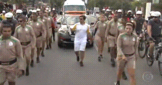 kropotkindersurprise:  kropotkindersurprise:  July 21 2016 - During the Olympic torch