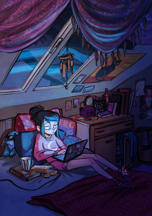theartofanimation: Judyta Anna Murawska    -  horrorcat.tumblr.com  -  vk.com/fukistu