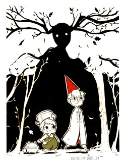 Owlyjules: Finally Finished My Frist Real Fanart For “Over The Garden Wall” :)