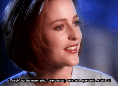 mulderscullyinthetardis: Gillian Anderson on her early days as Dana Scully.  – ‘Ins