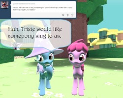 asktrixandberry:  Trixie: Oh please, she