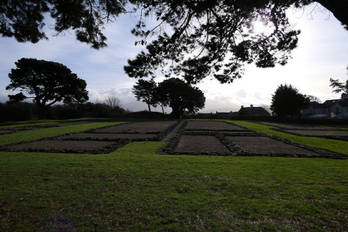 thesilicontribesman: Segontium Roman Fort and Settlement, Caernarfon, North Wales, 16.2.18. This sit