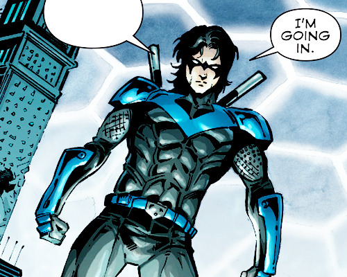 brucetimms:  Dickie in Convergence: Nightwing and Oracle #01
