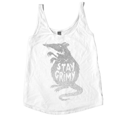 ‘Stay Grimy’ Rat Shirt // $18