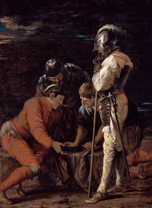 jaded-mandarin:Salvator Rosa. Soldiers Gambling, 1656.