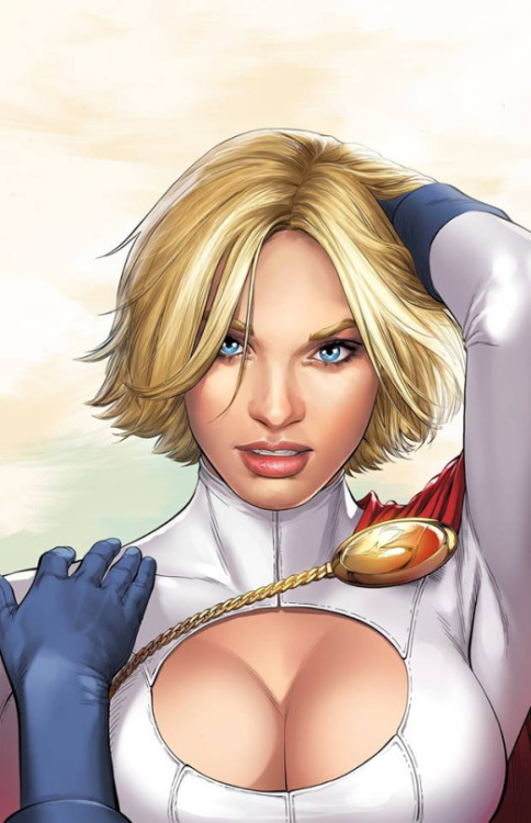 extraordinarycomics:Power Girl by Mike S. Miller.