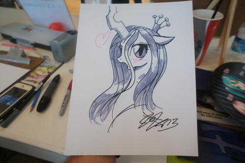 bakpony:  JJ’s sketches from Gala Con 2013. Part 3/5. 