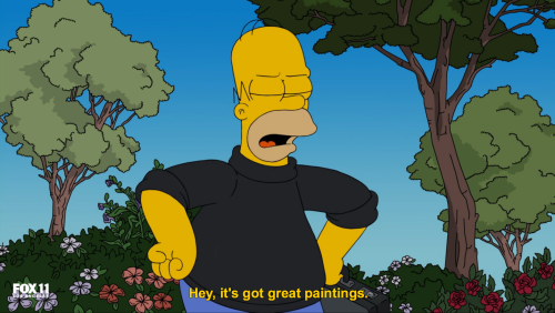 simpsons art history