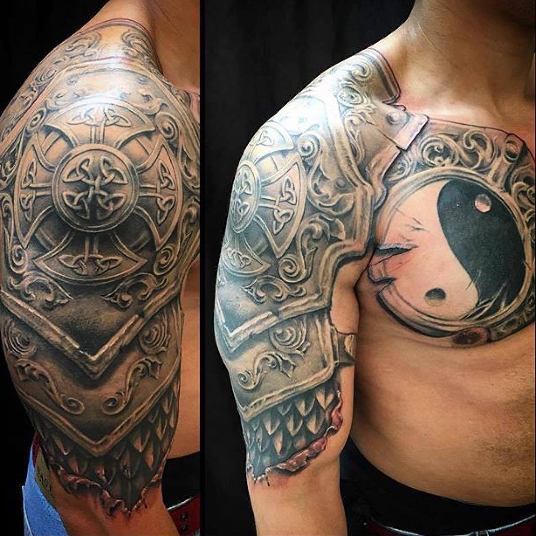 Got started on this Dragon Armour  Tattoos by Shaun  Facebook