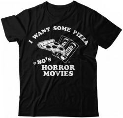 Brokehorrorfan: Few Things Go Together Better Than Pizza And ‘80S Horror Movies.