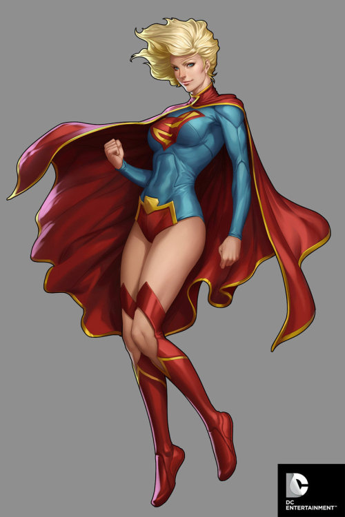 superheroes-or-whatever:  DC Comics Cover Girls - Super Girl by `Artgerm