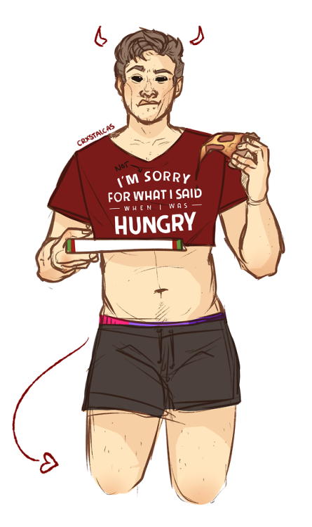 crxstalcas: So @c-kaeru recently started helping @bisexualdemondean update his wardrobe, and who am 