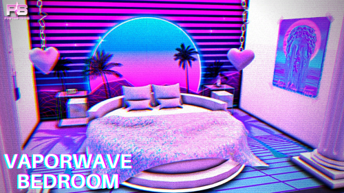 Vaporwave Bedroom (CC links & Room download) - https://www.youtube.com/watch?v=KD0TfwmyK40