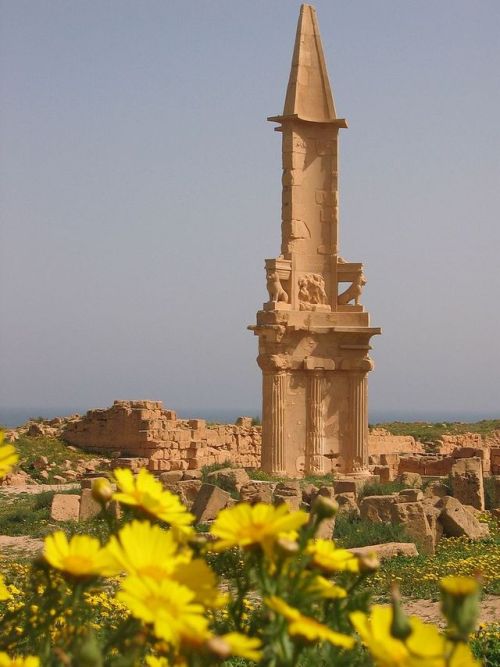 Punic mausoleum of Bes (2nd century BCE), from Sabratha, Libya