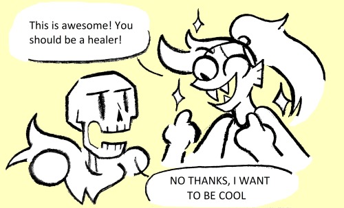 supermary64: thinking about Papyrus’s implied healing powers