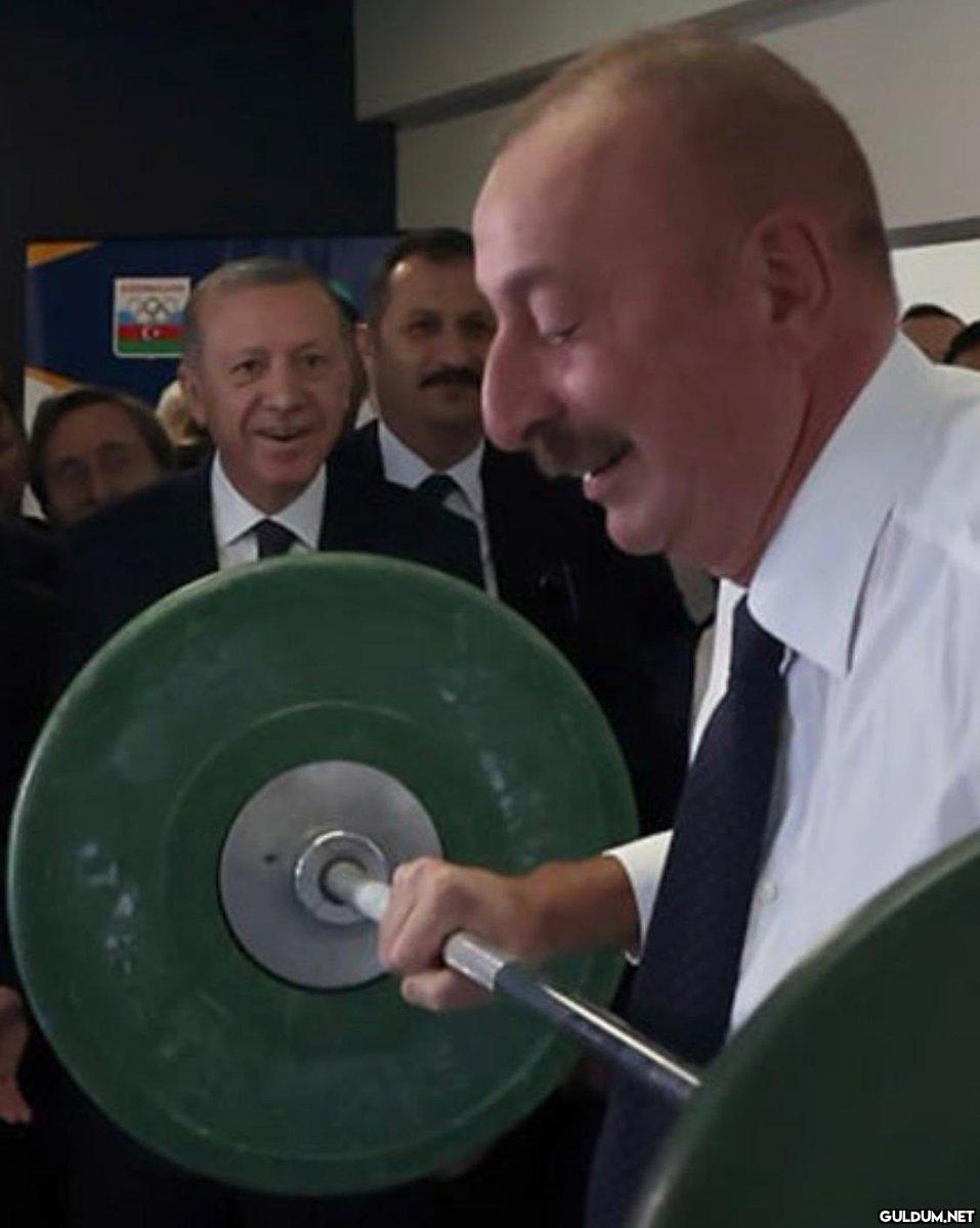 haydar Aliyev'in halter...