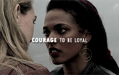 fromthetreetop:  niehauscosima:  The best protection any woman can have is courage.
