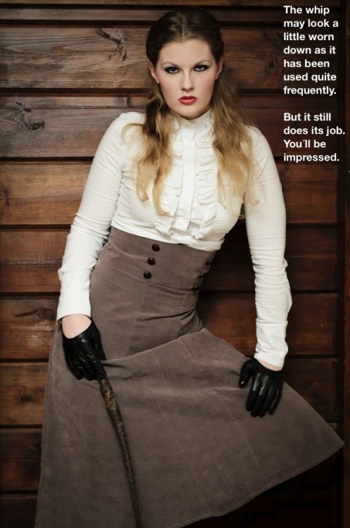 captioned-femdom-situations: worn down