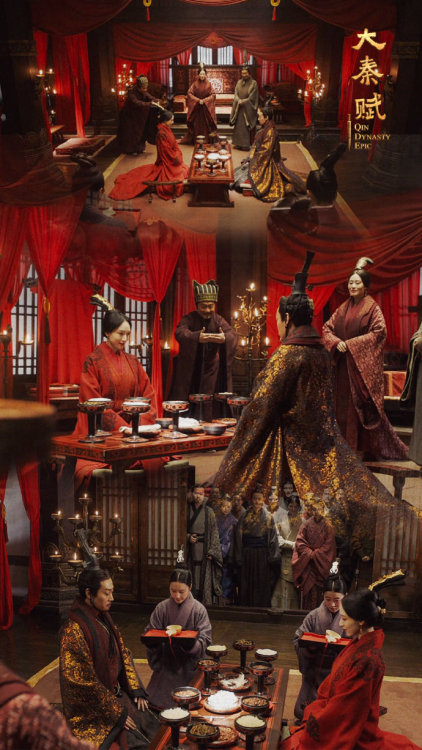 fuckyeahchinesefashion:Historical drama 大秦赋 Qin Dynasty Epic/ The Qin Empire