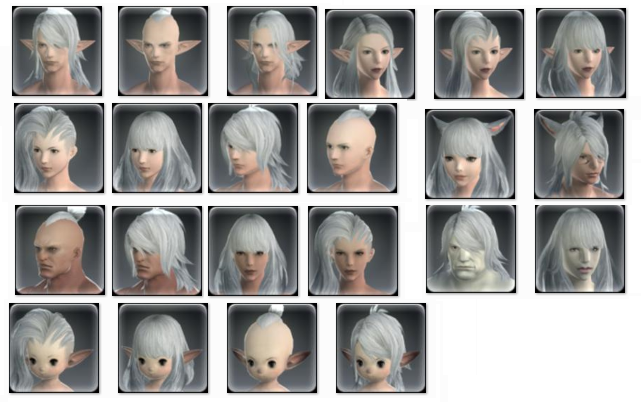 New Viera Hairstyle 62  rffxiv