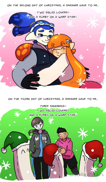doodledstars: Song LinkMerry Christmas and N-joy Twelve Days of Smash! Sorry if I’m bad at mak