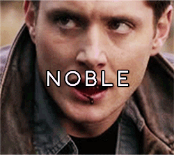 aaziraphales:  Character traits → Dean Winchester 