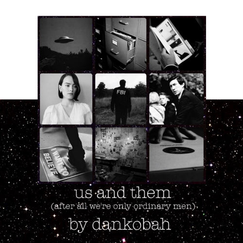 A teaser from  @dankobah‘s fic, us and them (after all we’re only ordinary men):&ld