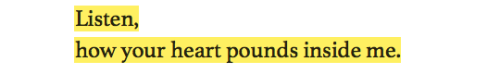 salemwitchtrials:[ID: excerpt from ‘Could Have,’  a poem by Wisława Szymborska“Listen, how your hear