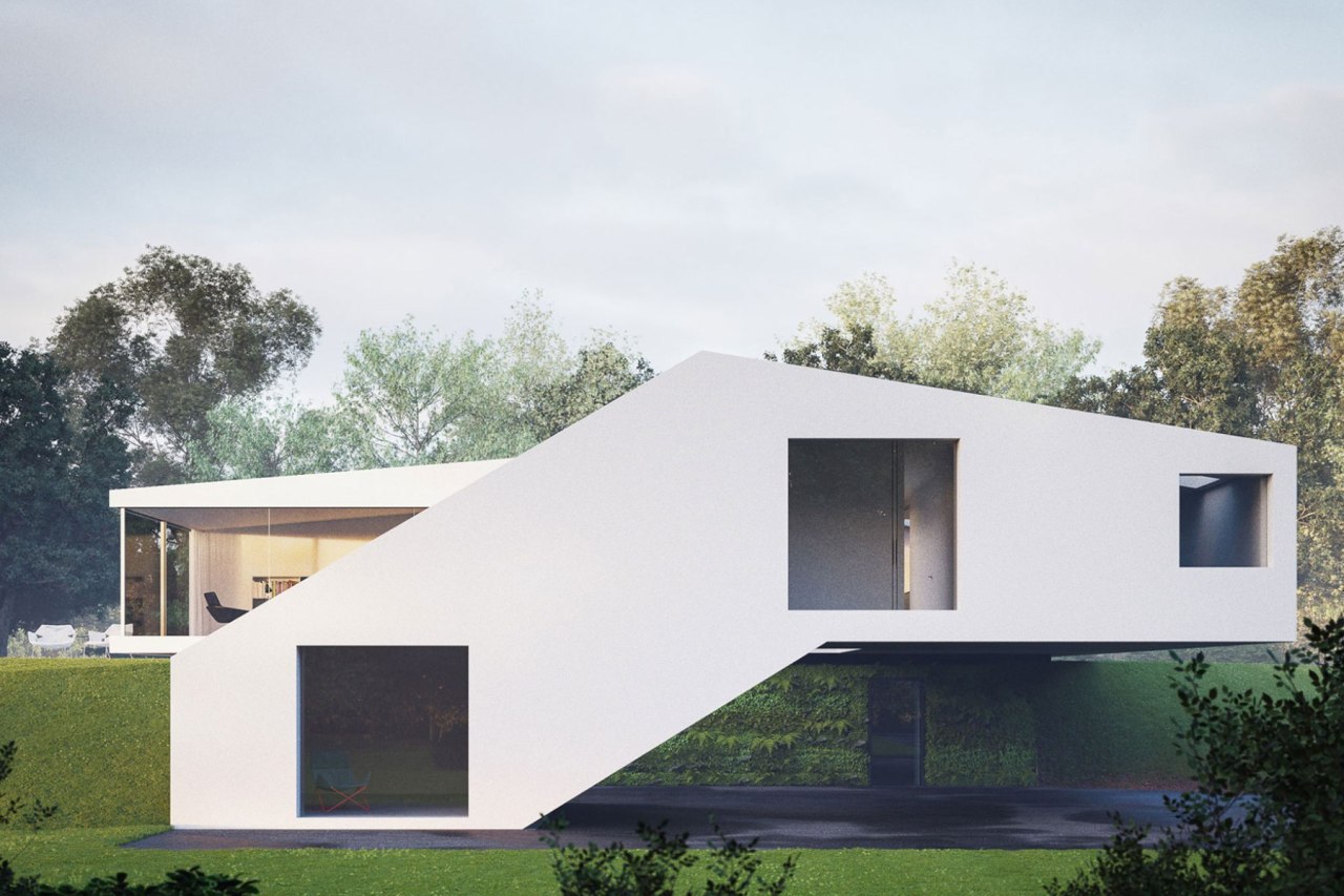 nonconcept:  House Hafner, located in southern Germany by Hornung &amp; Jacobi.