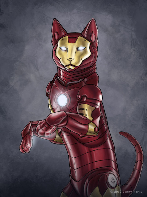 xombiedirge:Comic Book Cats by Jenny Parks / Tumblr / Store