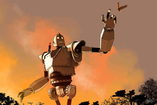 sosuchan: The Iron Giant Art by Daniel Murray