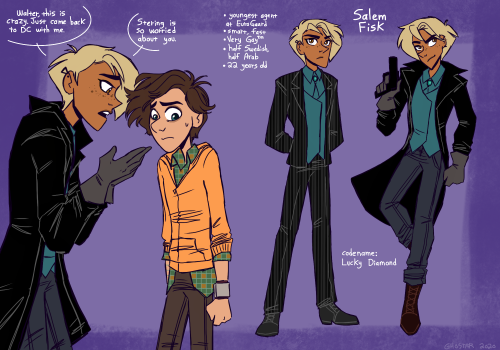 ghosta-r: so about this Spies in Disguise fan comic- I’ve almost got the story figure out! so in the