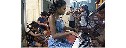 consider-a-birdcage:  oshun67:  biscuitsarenice:  The Family of Sheku Kanneh-Mason:   BBC Young Musician 2016 [x] [x]  This is awesome 👏  i know this guy and this family personally. They are amazing. Sheku is my brother’s age and they used to compete