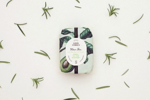 thedsgnblog: Savon Stories Lotion Bars Packaging by Menta. “Savon Stories launched a new line 