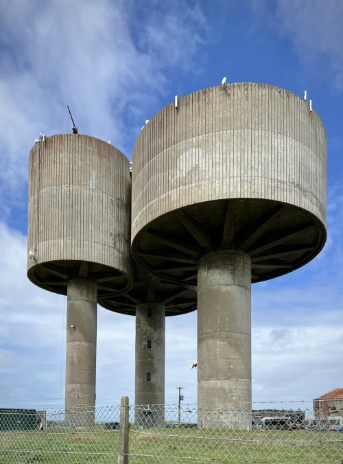  Water towers, Belmullet/Béal an Mhuirthead, Ireland