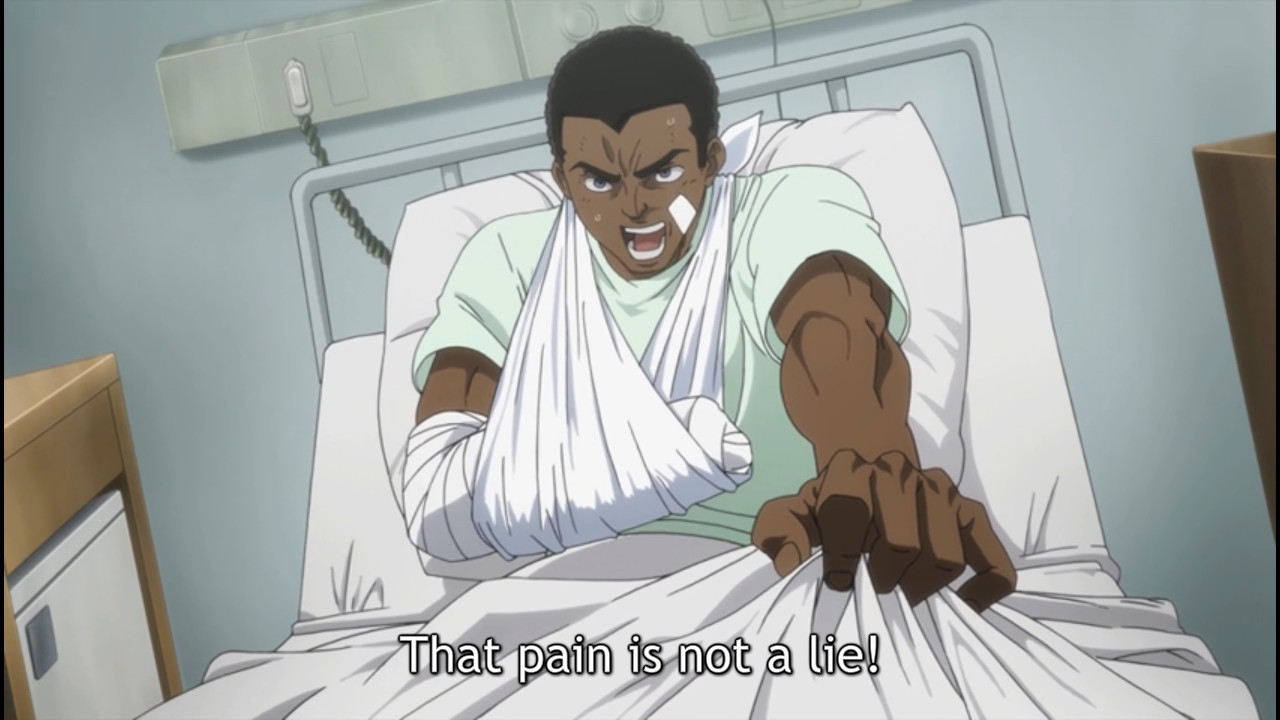 blackfashion:  catchmeinthedrift:  This anime’s called, “Young Jack Black” and